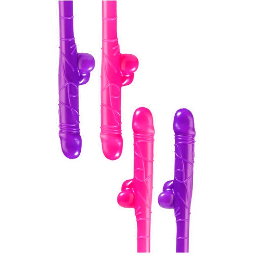 SAGNA 10 pcs Bachelorette Drinking Straws, Bachelorette Party Decorations, Pennis Decorations, Bachelorette Party Favors, Bachelorette Party Pennis Straws, Bachelorette Party Supplies