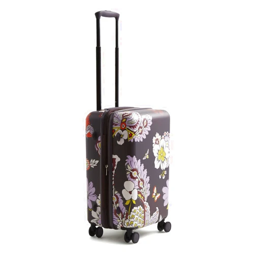 Vera Bradley Women's Hardside Luggage 22 Inch Adair Spinner, Subtle Bouquet, One Size