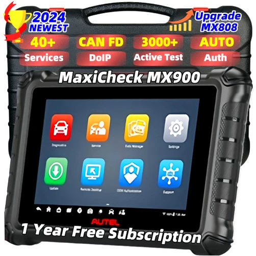 Autel MaxiCheck MX900 Scanner, Function as MK900 MK900BT, Better Than MX808 MX808S MK808 MK808S MK808BT MS906, Autel Scanner, Autel Maxisys, for 10000+ Vehicles, All System Diagnostic Scan Tool