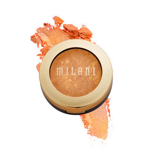 Milani Baked Bronzer - Soleil, Cruelty-Free Shimmer Bronzing Powder to Use For Contour Makeup, Highlighters Makeup, 0.25 Ounce