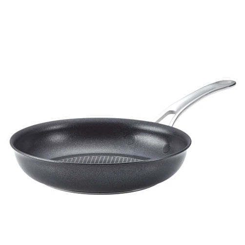 Anolon X SearTech Aluminum Nonstick Cookware Frying Pan, 8.25-Inch, Super Dark Gray