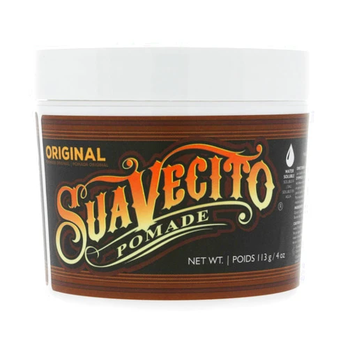 Suavecito Pomade For Men - Medium Hold Shine Water Based oz Pack Wax Like Flake All Day Hair Free Gel Hairstyles Easy To Wash Out