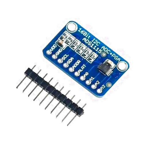 SAVITECH New 2024 2Pcs 16 Bit I2C Ads1115 Module ADC 4 Channel with Pro Gain Amplifier DIY Electronics