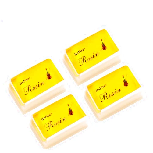 HoFire Rosin,HoFire 4 Packs Violin Rosin Light Low Dust Natural Rosin For Bows For Violin Viola And Cello (4 Pack Rosin)