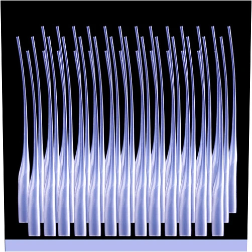 PAGOW Glue Micro Tips, 100 PCS Precision Micro-Tips, Glue Extender Applicator for Dispensing Adhesive Dispensers Crafting, Great Work with CA Building Stick, Handmade Craft Tissue Model Projects
