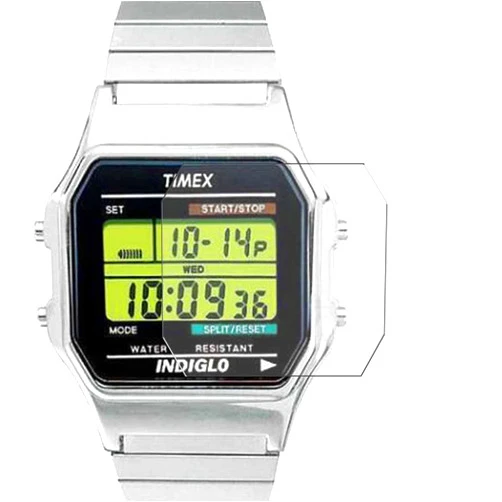 Puccy Film for Classic Digital TIMEX 80 T78587 T78677 TW2U84000 Puccy 3 Pack Screen Protector, compatible with Classic Digital TIMEX 80 T78587 T78677 TW2U84000 TPU Film Guard （ Not Tempered Glass Protectors）, Transparent