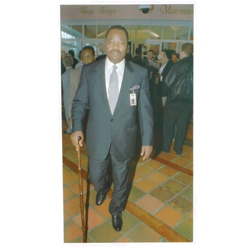 Vintage photo of Nigerian oil minister dan etete.