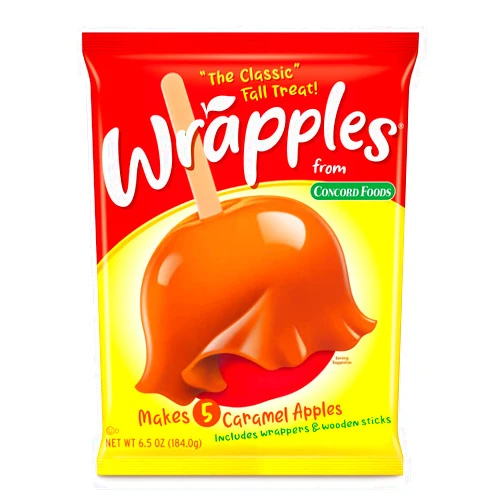 Gse CONCORD FOODS THE CLASSIC FALL TREAT WRAPPLES ( 3 PACK )