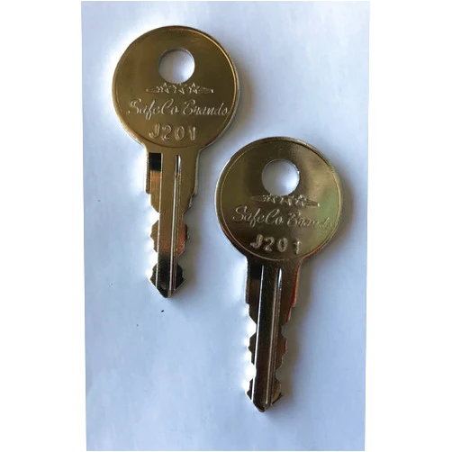 SafeCo Brands 2-Keys For Better Built Tool Box Key Code Series J201 thru J220 SafeCo Brands (J220)