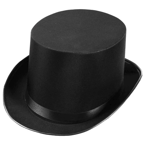 Forum Novelties Top Hat for Adults - Ringmaster, Magician, Steampunk Costume Accessory - One Size