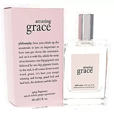 N\B Amazing Grace Perfume By Philosophy Eau De Toilette Spray Perfume for Women make you charming in daily life 2 oz Eau De Toilette Spray ︴Comfortable fragrance︴