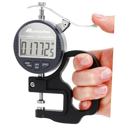 Mxmoonfree Digital Thickness Gauge 0.001mm/0.00005