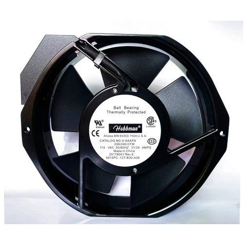 SHRISHMA 5915PC-12T-B30-A09 AC Fan for Anoka.MN55303-7504 A-6AXFN 5915PC-12T-B30-A09 115V 0.31/0.28A 17CM 17238 Cooling Fan