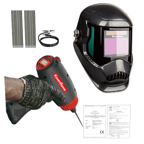 Koverflame Advanced Portable Welder, 220V Handheld Arc Machine, Electric Welding Kit with Efficient Cooling & LED Display