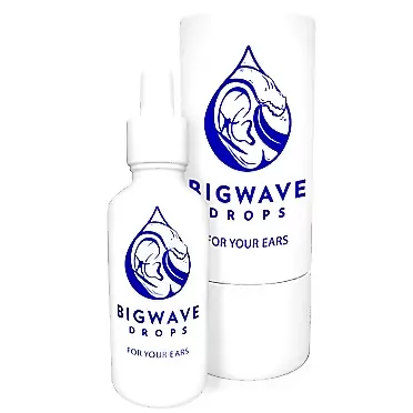 BigWave Drops - Ear Drops Formulated to Treat Swimmer's Ear - Surfer's Ear - Ear Infections - Made to Heal, Dry, & Soothe to Reduce Ear Pain - Designed to Improve Earwax Removal & Reduce Inflammation