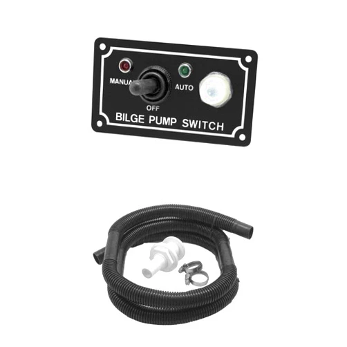 Shoreline Marine Bilge Pump Switch 3-Way Panel