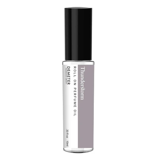 DEMETER Thunderstorm Roll On Perfume Oil, 0.33 Oz, Long-Lasting