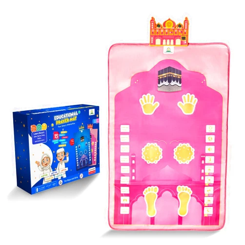 ALMOSTAQIM Educational Prayer Mat for Kids