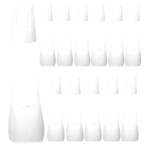 Sntieecr 24 Pieces Kids Apron and Chef Hat Set, Adjustable Kids White Non Woven Fabric Chef Hats Skin-friendly Child Apron for Kitchen Cooking, Baking, Painting, Training Wear Kid's Size (7 -12 Years)