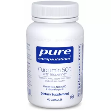 Pure Encapsulations - Curcumin 500 with Bioperine - Antioxidants for The Maintenance of Good Health* - 60 Capsules 60 Count (Pack of 1)