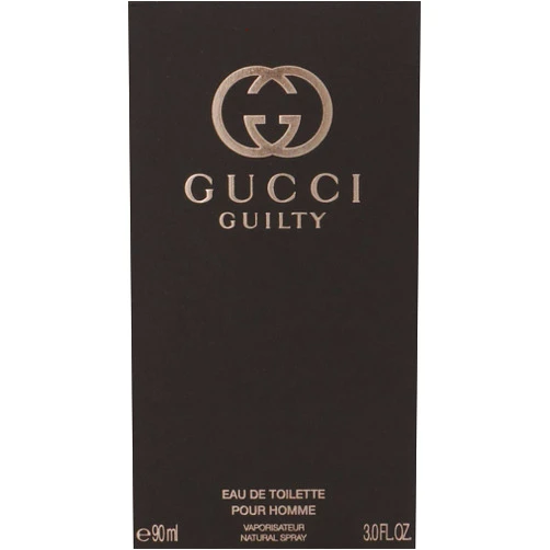 Gucci Guilty by Gucci for Men Eau de Toilette Spray, 3 Fl Oz (Pack of 1)