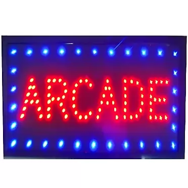 CHENXI Led Arcade Sign 48 X 25 CM Arcade
