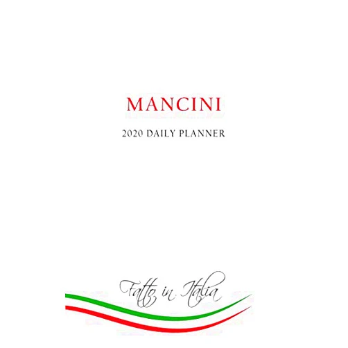 By Italian Pride Press (Author) 2020 Daily Planner: Mancini Family