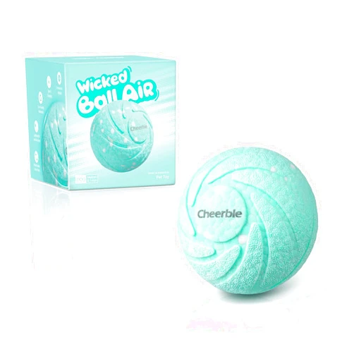 Cheerble [2025 Upgrade Smart Interactive Dog Toys,Wicked Ball AIR,3 Interactive Modes,Self Moving Bouncing Rotating Ball,E-TPU Material,IPX7 Waterproof,Active Rolling Ball for Medium and Large Dogs