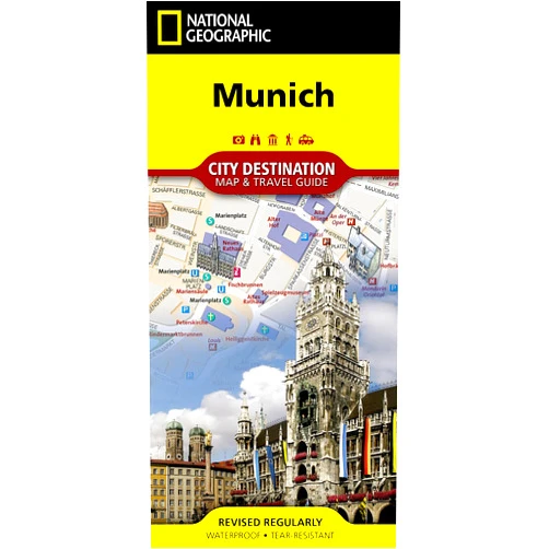 National Geographic Maps Munich Map (National Geographic Destination City Map)