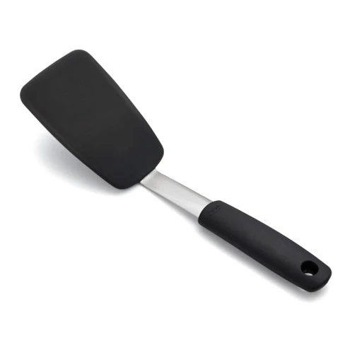 OXO Good Grips Small Silicone Flexible Turner Black