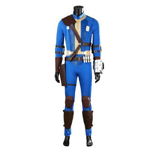 Vasojot Vault 33 Dweller Cosplay Costume Adult Men Halloween Carnival Party Cosplay Vault 33 Jumpsuit Outfit Suit