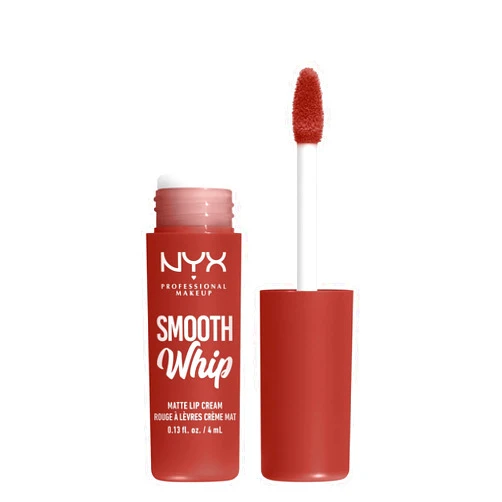 NYX PROFESSIONAL MAKEUP Smooth Whip Matte Lip Cream, Long Lasting, Moisturizing, Vegan Liquid Lipstick - Latte Foam (Pinky Mauve)