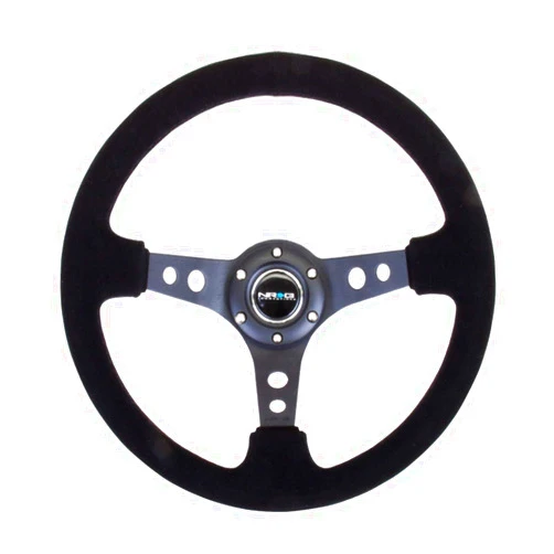 NRG Innovations NRG-RST-006-S Reinforced Steering Wheel 350mm Sport Steering Wheel (3