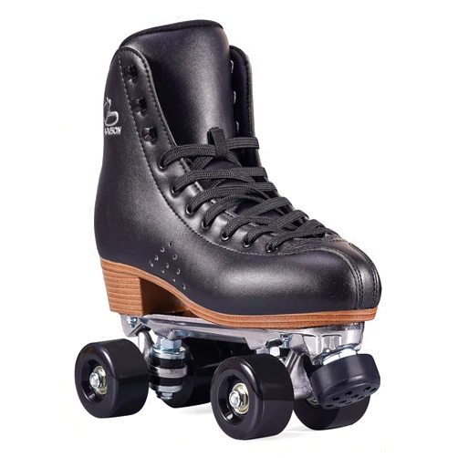 PAPAISON Roller Skates for Women and Men, Deluxe 2 Layer Microfiber Leather Double Row-Classic Roller Skates for Girls, Professional Outdoor Indoor Quad-Skates for Kids & Adults…