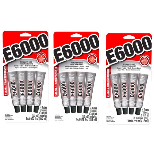 E6000 5510310 Craft Adhesive Mini, 3 Pack