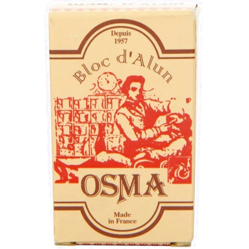 Osma Bloc - Alum Block 75g (Soothes Shaving Irritation) by Osma Laboratoires