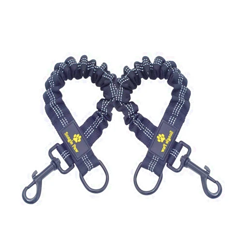Snagle Paw Bungee Dog Leash Extension Attachment, 18” Shock Absorbing Lead Extension Absorber, Prevent Injury on Arm and Shoulder & Save Dogs from Getting Hurt, Great for Bicycle, Running, Walking