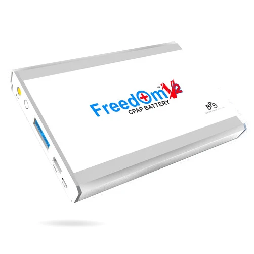 Battery Power Solutions Freedom V2 CPAP Battery Backup Power Supply for Camping, Air Travel & Power Outages - 100wh