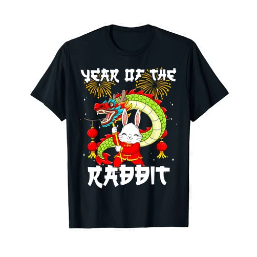 Chinese New Year Zodiac Animals Year Of The Rabbit Chinese Lunar New Year T-Shirt