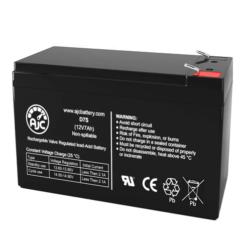 AJC Battery Compatible with APC BackUPS ES Series BE650G1 12V 7Ah UPS Battery