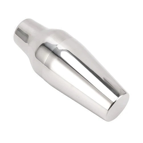 Ozgkee Stainless Steel Drink Shaker French 2 Section Martini Mixer Drink Shaker for Bar Home Camping Picnic (Silver)