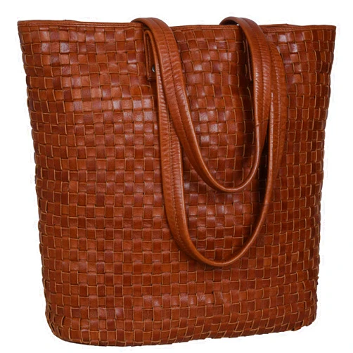 ANTONIO VALERIA Ava Leather Tote/Top Handle Shoulder Bag for Women