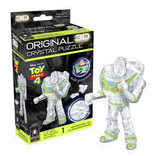 BePuzzled | Disney Buzz Lightyear Original 3D Crystal Puzzle, Ages 12 and Up