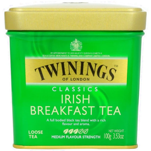 Twinings of London Loose Irish Breakfast Tea, 3.53 Ounce Tin