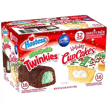 Hostess Holiday Variety Pack (32 pk.) Twinkies/Cupcakes