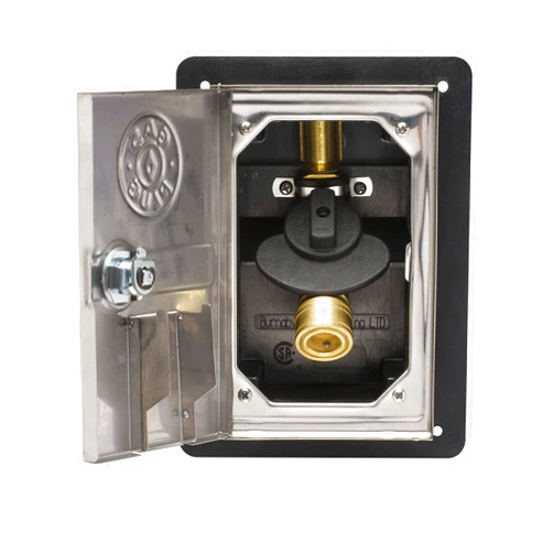 Burnaby Manufacturing Ltd Recessed Gas Plug™ 1/2