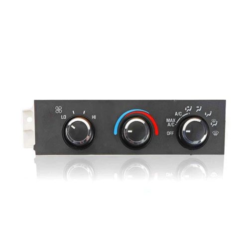 Dtomi Climate Control Module, Heater A/C Climate Control Panel HVAC Switch Compatible with Chevy Vehicle 1996-2020 Express Pasajeros Astro GMC Savana C4500 5500 6500 7500 Topkick Replace# 599-217