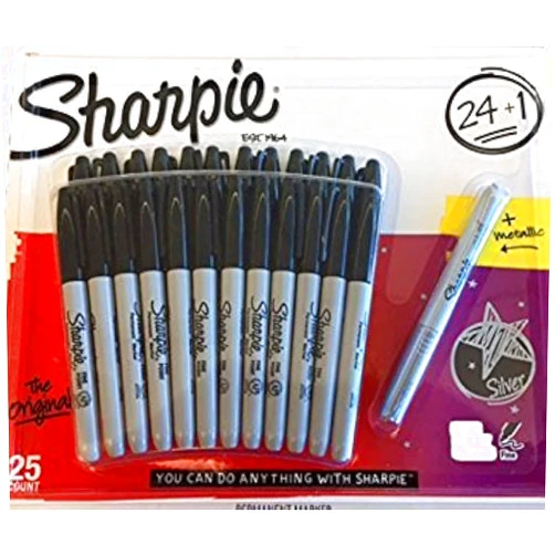 Sharpie Permanent Marker, 25 Count