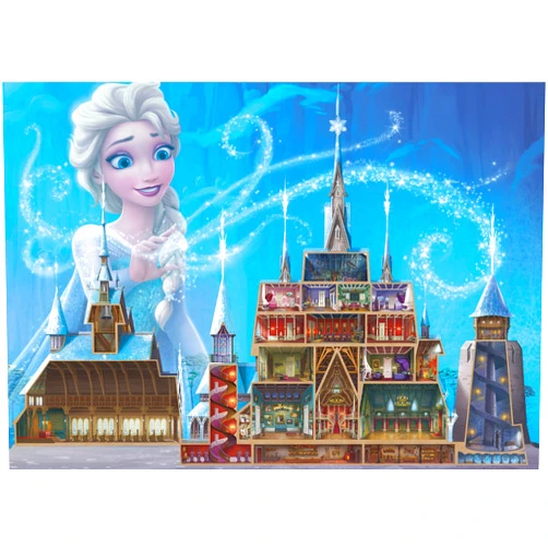 Ravensburger Disney Castle Collection: Elsa 1000 Piece Jigsaw Puzzle for Adults - 12000261 - Handcrafted Tooling, Made in Germany, Every Piece Fits Together Perfectly