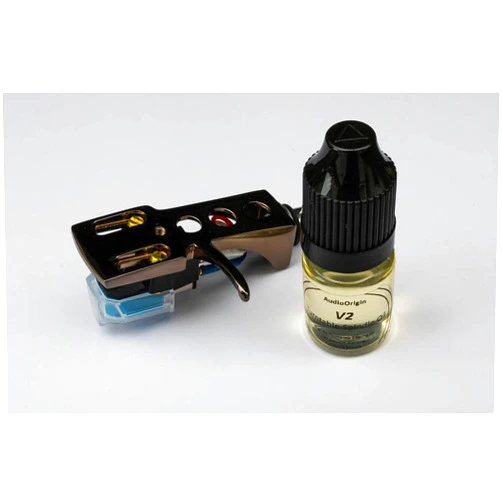 AudioOrigin Titanium Plated Headshell, AT-VM95, Cartridge, Stylus, Oil for Technics SLD3, SLD303, SLD33, SLD3K, SLD5, SLQ2, SLQ202, SLQ2K, SLQ3, SLQ303, SLQ33, SLQ33K, SLQ3K